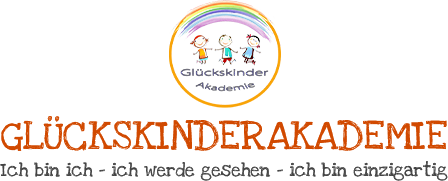 Logo mit glücklichen Kindern